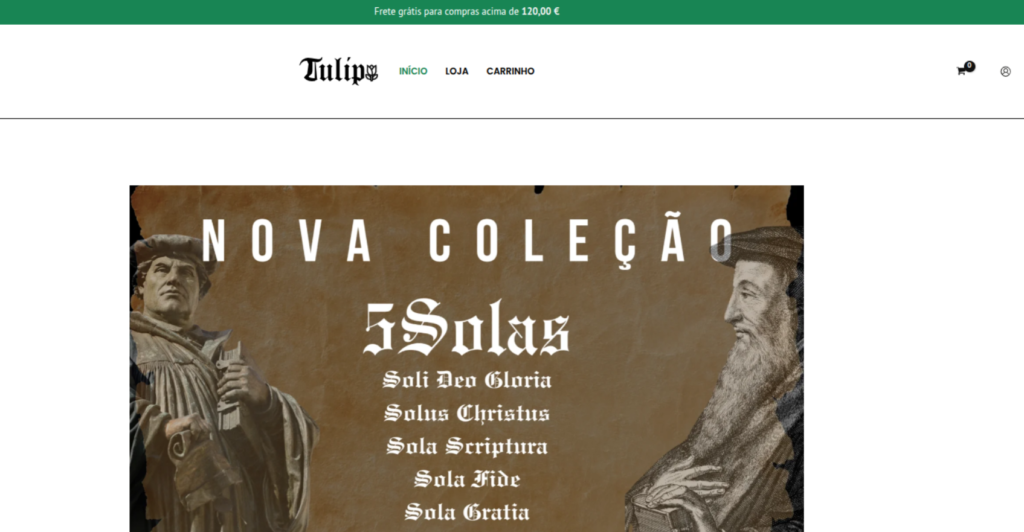 Sola Tulip Hero Section