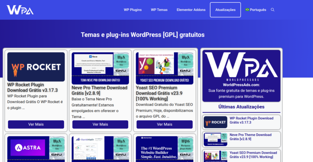 WorldPress Home